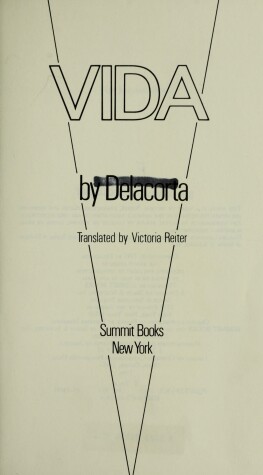 Book cover for Vida