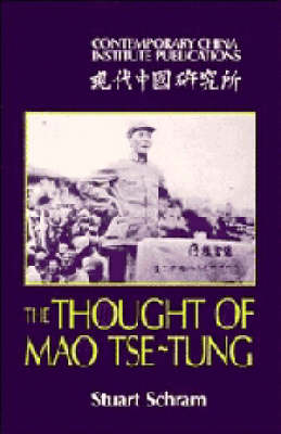 Book cover for The Thought of Mao Tse-Tung