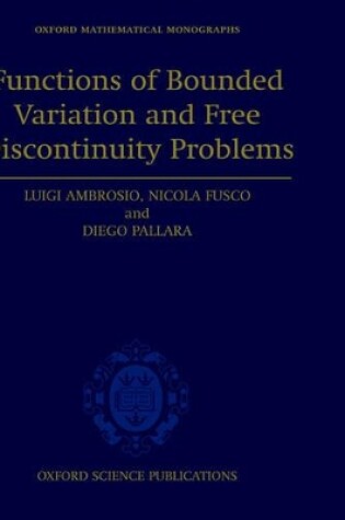 Cover of Functions of Bounded Variation and Free Discontinuity Problems