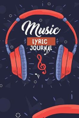 Book cover for Music Lyric Journal