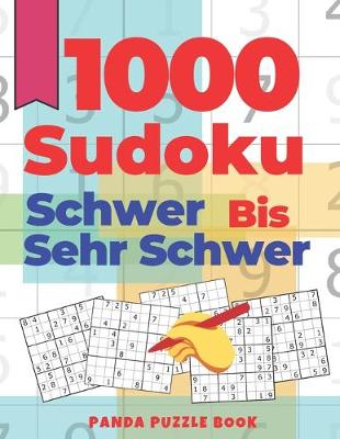 Book cover for 1000 Sudoku Schwer Bis Sehr Schwer