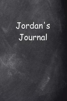 Cover of Jordan Personalized Name Journal Custom Name Gift Idea Jordan