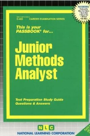 Cover of Junior Methods Analyst