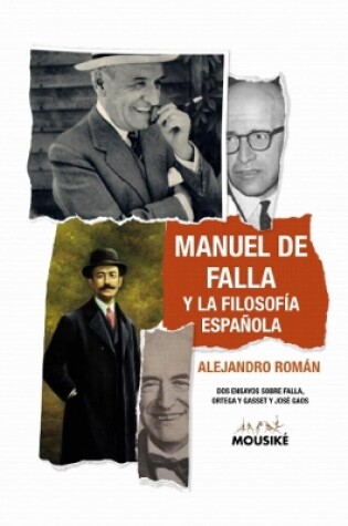 Cover of Manuel De Falla Y La Filosofia Espanola