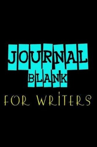 Cover of Journal Blank For Writers