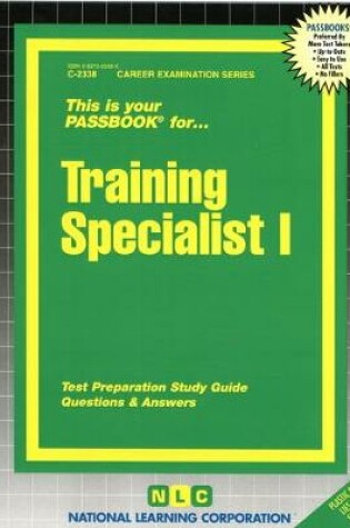 Cover of Training Specialist I