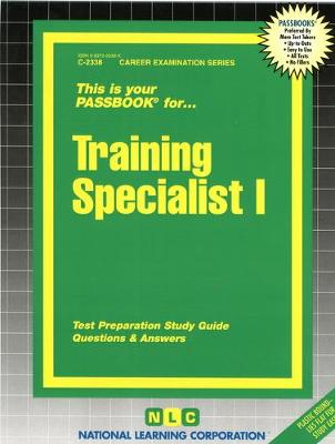 Book cover for Training Specialist I