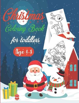 Book cover for Christmas Coloring Book for Toddlers