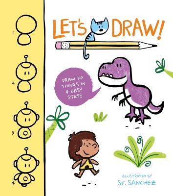 Book cover for Let's Draw!