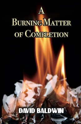 Book cover for A Burning Matter of Completion