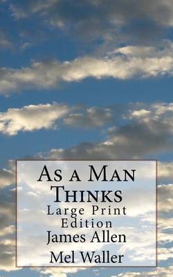 Book cover for As a Man Thinks