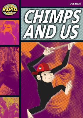 Book cover for Rapid Reading: Chimps and Us (Stage 1, Level 1A)