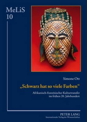 Cover of Schwarz Hat So Viele Farben