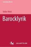 Book cover for Barocklyrik