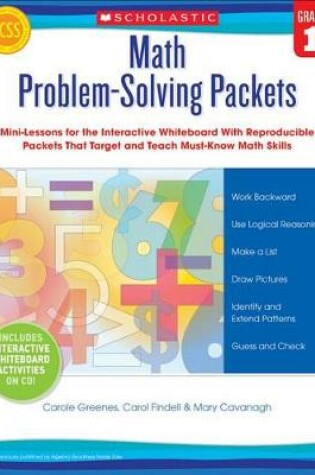 Cover of Math Problem-Solving Packets, Grade 1
