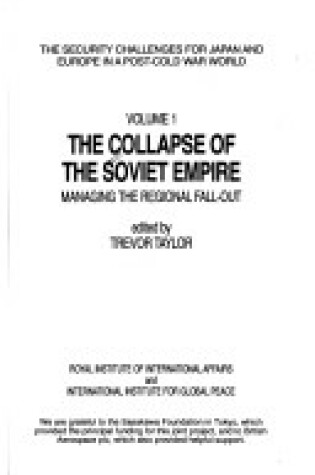 Cover of The Collapse of the Soviet Empire