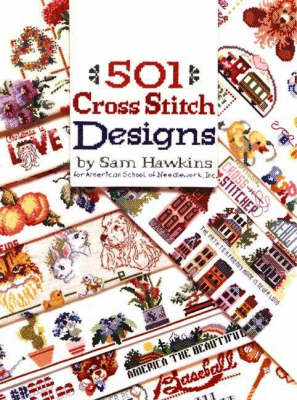 Book cover for 501 Cross-stitch Designs