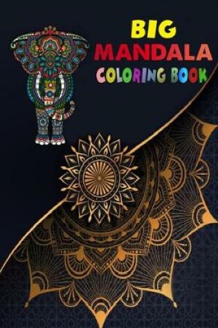 Cover of Big Mandala Coloring Book