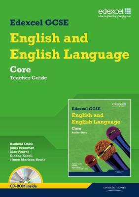 Book cover for Edexcel GCSE English and English Language Core Teacher Guide