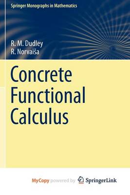 Book cover for Concrete Functional Calculus