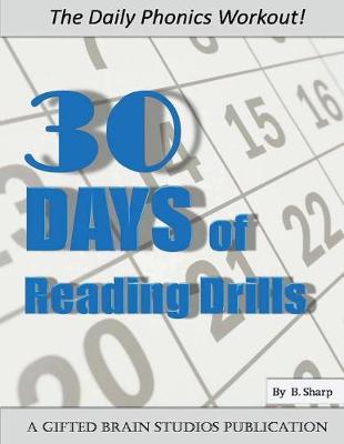 Book cover for 30 DAYS of Reading Drills
