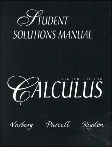 Book cover for Student Solutions Manual