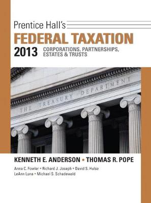 Book cover for Prentice Hall Federal Taxation 2013