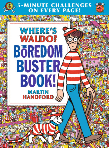 Book cover for Where's Waldo? The Boredom Buster Book: 5-Minute Challenges