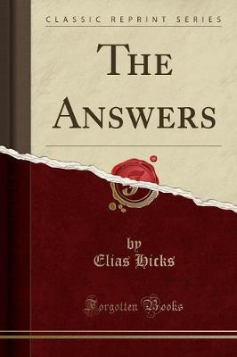 Book cover for The Answers (Classic Reprint)