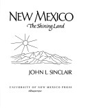 Book cover for New Mexico, the Shining Land