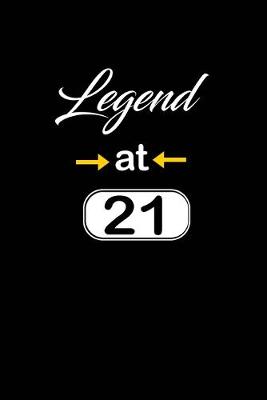 Book cover for Legend at 21