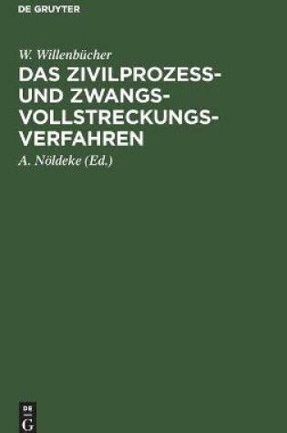 Cover of Das Zivilproze�- Und Zwangsvollstreckungsverfahren