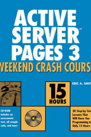 Cover of Active Server Pages 3 Weekend Crash Course