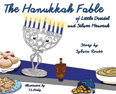 Cover of The Hanukkah Fable of Little Dreidel and Silver Menorah