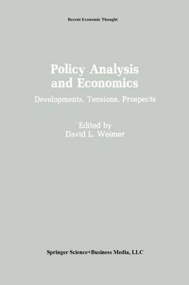 Book cover for Policy Analysis and Economics