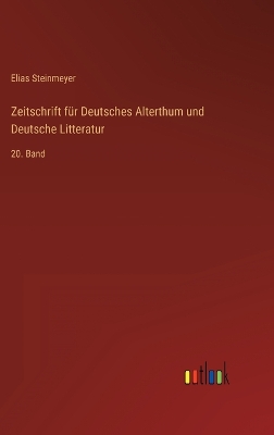 Book cover for Zeitschrift für Deutsches Alterthum und Deutsche Litteratur