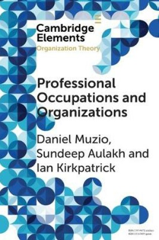 Cover of Professional Occupations and Organizations