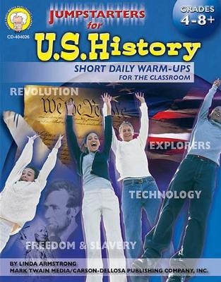 Cover of Jumpstarters for U.S. History, Grades 4 - 8