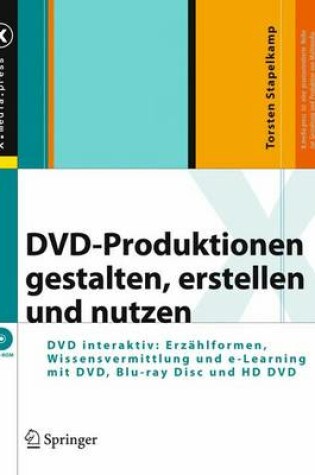 Cover of DVD-Produktionen Gestalten, Erstellen Und Nutzen