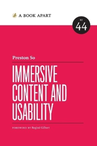 Cover of Immersive Content and Usability