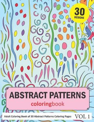 Book cover for Abstract Patterns Coloring Book