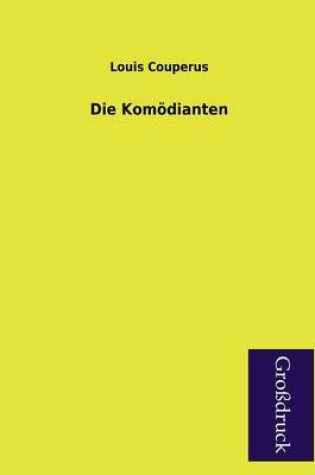 Cover of Die Komodianten