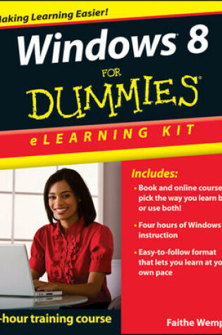 Cover of Windows 8 eLearning Kit For Dummies