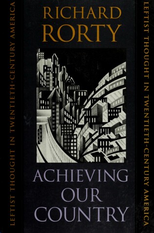 Cover of Achieving Our Country