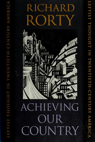 Cover of Achieving Our Country