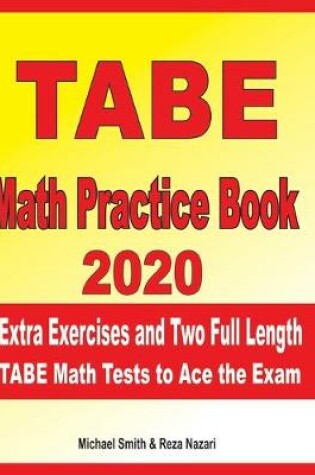 Cover of TABE Math Practice Book 2020