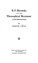 Book cover for H.P.Blavatsky and the Theosophical Movement