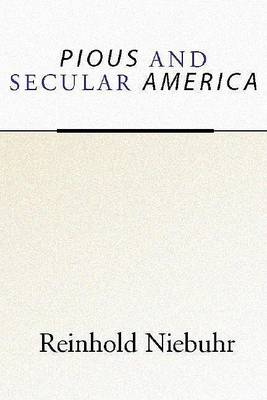 Book cover for Pious and Secular America