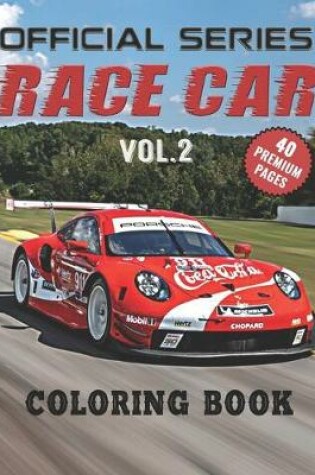 Cover of Race Car Coloring Book Vol2