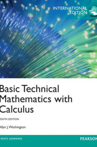 Cover of Technical Mathematics, plus MyMathLab with Pearson eText